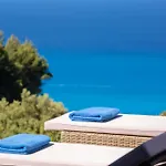 Villa Mirtes With Breathtaking Sea View,close To Porto Katsiki And Egremni *