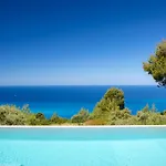Villa Mirtes With Breathtaking Sea View,close To Porto Katsiki And Egremni