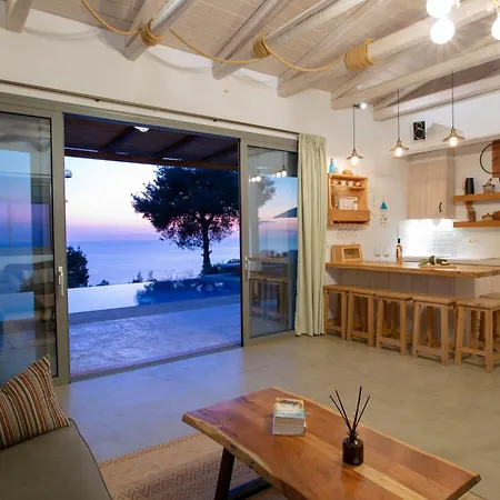 Mirtes With Breathtaking Sea View,close To Porto Katsiki And Egremni