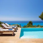 Villa Mirtes With Breathtaking Sea View,close To Porto Katsiki And Egremni *