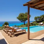 Mirtes With Breathtaking Sea View,close To Porto Katsiki And Egremni *