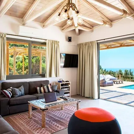 Mirtes With Breathtaking Sea View,close To Porto Katsiki And Egremni Villa