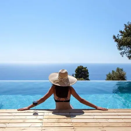 Mirtes With Breathtaking Sea View,close To Porto Katsiki And Egremni * Pondi