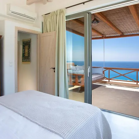 Mirtes With Breathtaking Sea View,close To Porto Katsiki And Egremni