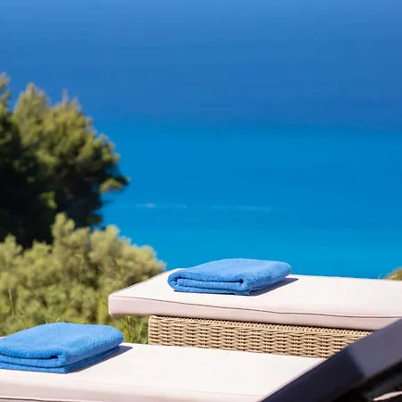 Villa Mirtes With Breathtaking Sea View,close To Porto Katsiki And Egremni *