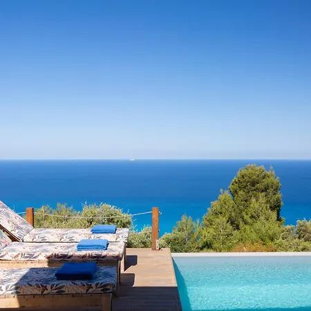 Mirtes With Breathtaking Sea View,close To Porto Katsiki And Egremni Villa