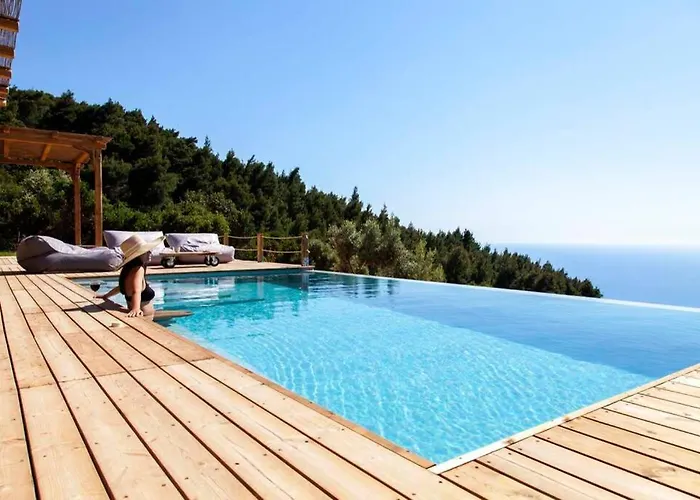 Mirtes With Breathtaking Sea View,close To Porto Katsiki And Egremni Villa