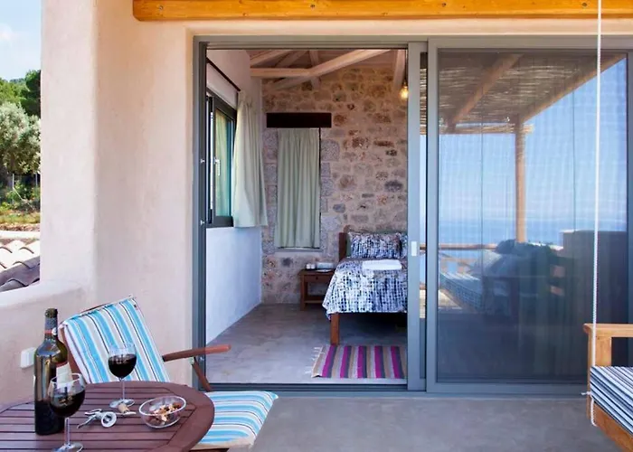 Mirtes With Breathtaking Sea View,close To Porto Katsiki And Egremni Pondi