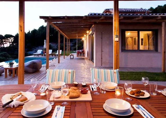 Villa Mirtes With Breathtaking Sea View,close To Porto Katsiki And Egremni