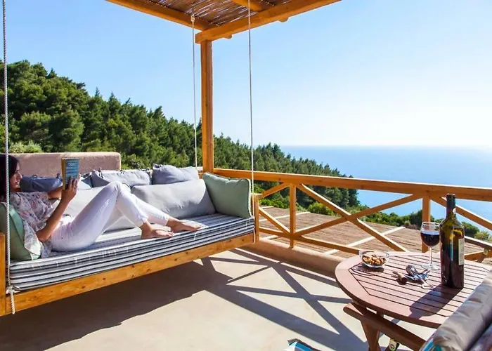 Mirtes With Breathtaking Sea View,close To Porto Katsiki And Egremni