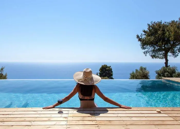 Mirtes With Breathtaking Sea View,close To Porto Katsiki And Egremni * Pondi