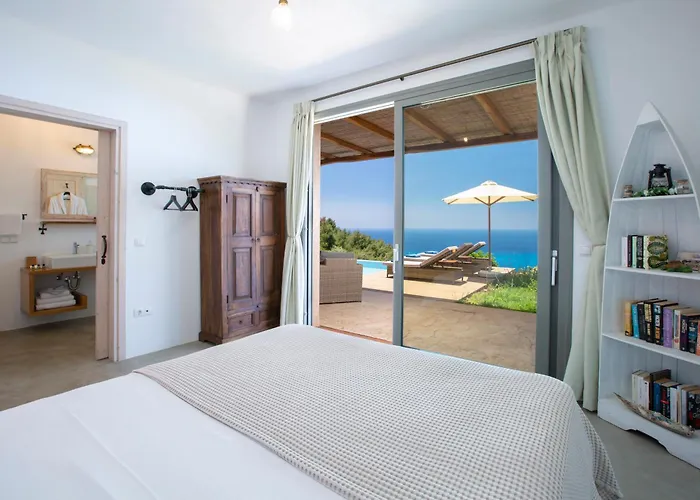Mirtes With Breathtaking Sea View,close To Porto Katsiki And Egremni * Pondi