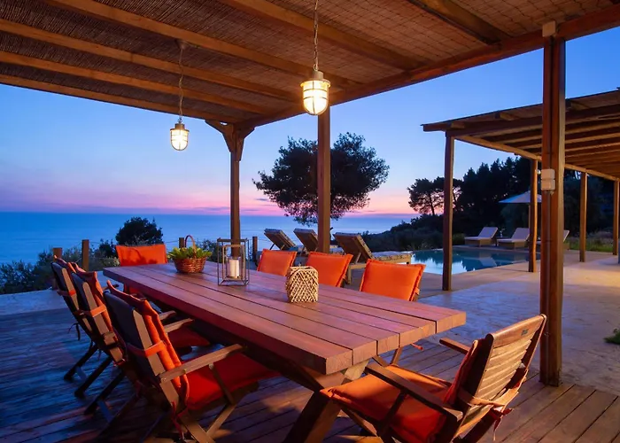 Mirtes With Breathtaking Sea View,close To Porto Katsiki And Egremni Villa