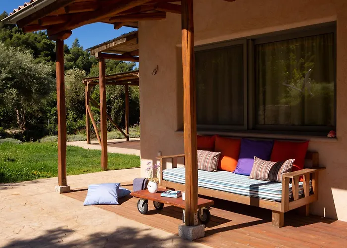 Villa Mirtes With Breathtaking Sea View,close To Porto Katsiki And Egremni Pondi