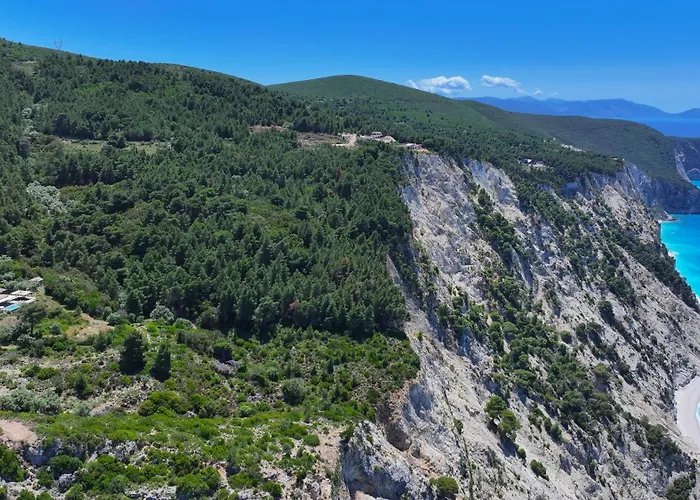 Villa Mirtes With Breathtaking Sea View,close To Porto Katsiki And Egremni *