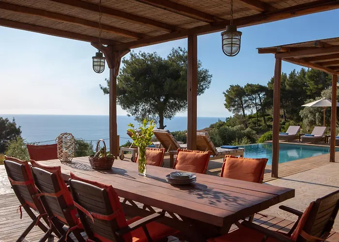 Mirtes With Breathtaking Sea View,close To Porto Katsiki And Egremni *