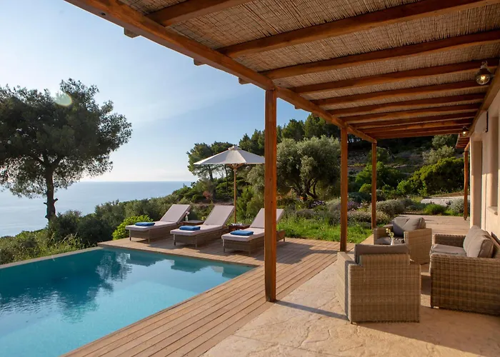 Mirtes With Breathtaking Sea View,close To Porto Katsiki And Egremni Villa