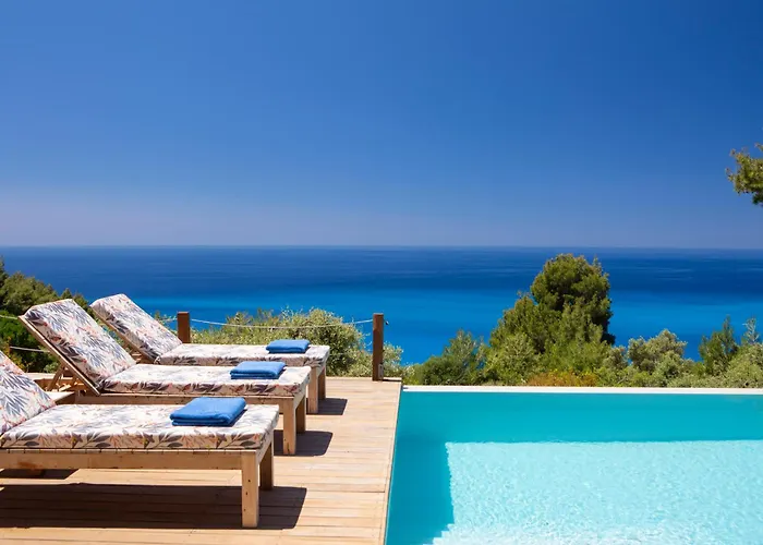 Mirtes With Breathtaking Sea View,close To Porto Katsiki And Egremni Villa Pondi